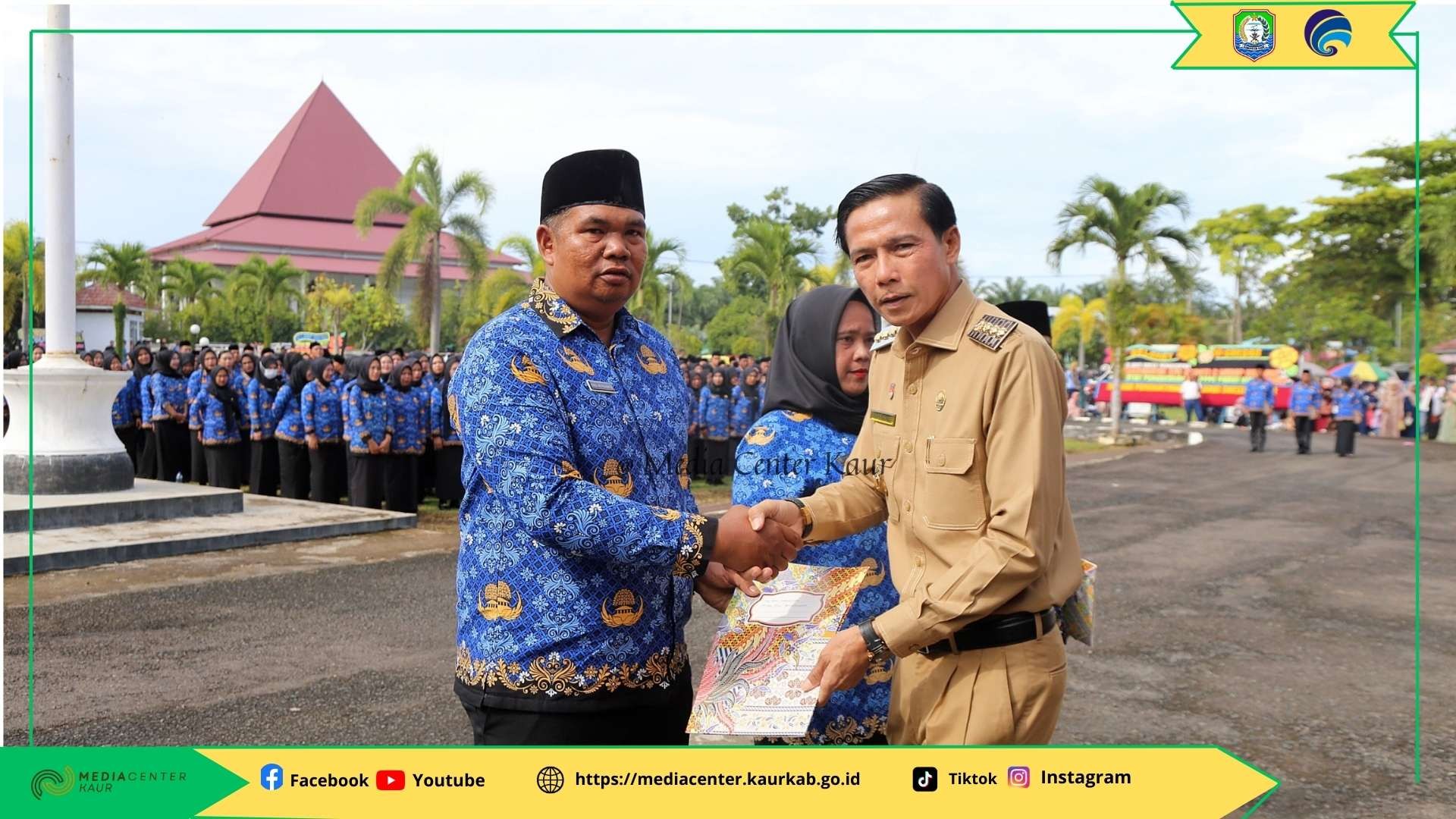 Lantik 744 PPPK Paruh Waktu, Bupati Kaur : Kerja Keras, Kerja Iklas, Kerja Tuntas