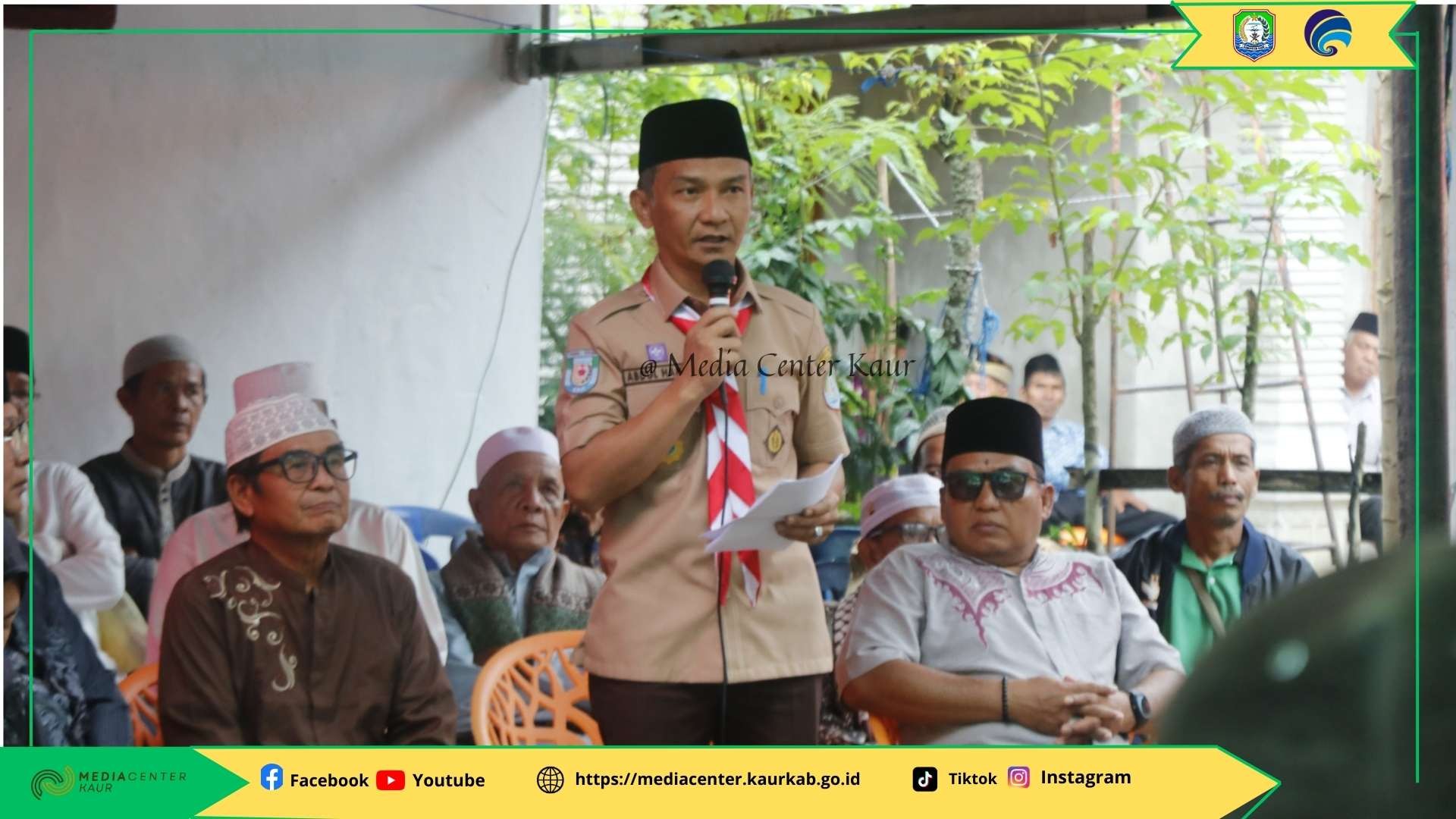 Bentuk Penghormatan, Wabup Abdul Hamid Turut Antar Tokoh Pramuka ke Peristirahatan Terakhir