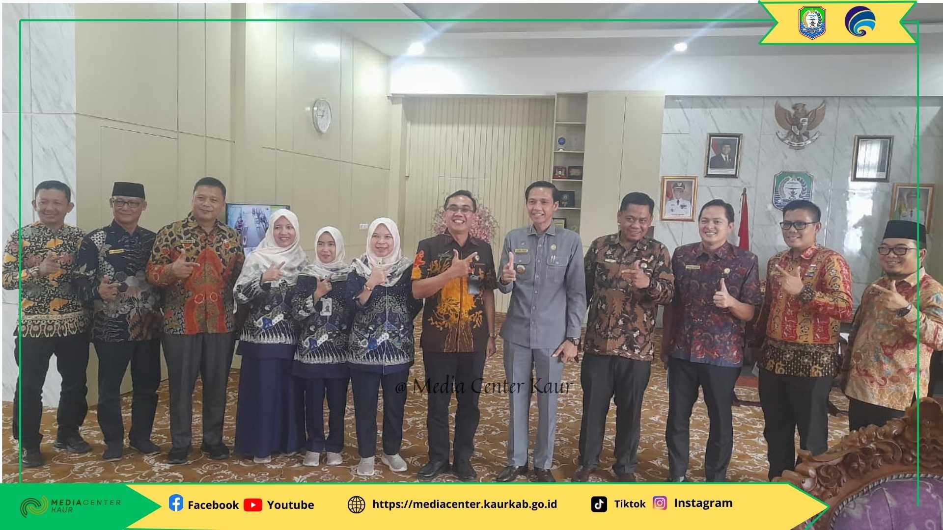 Bupati Kaur Terima Audiensi Kepala BPOM Bengkulu, Perkuat Pengawasan Obat dan Makanan