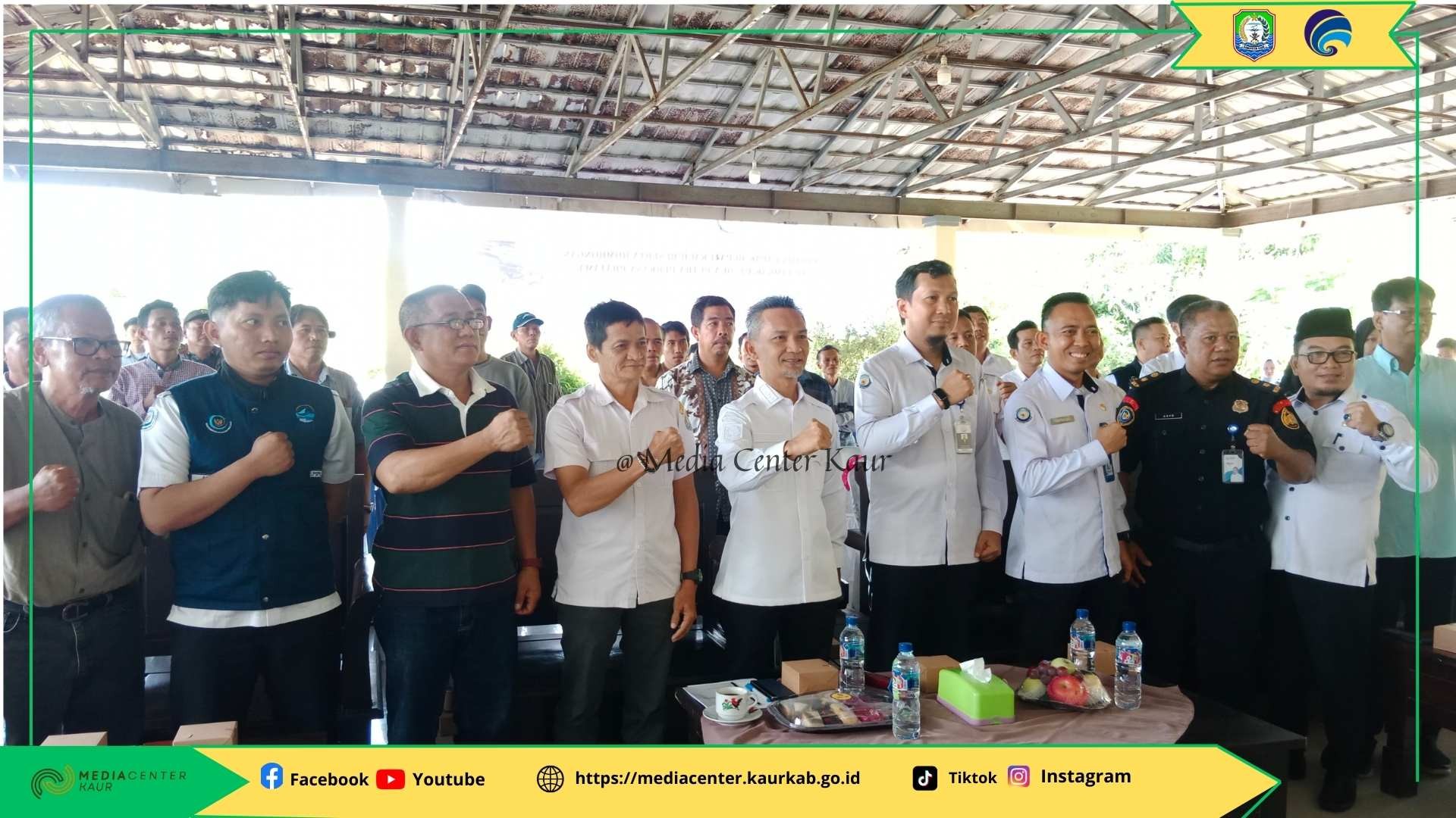 Wabup Hadiri Gerakan KKP Mempermudah Perizinan Usaha Kelautan di Kabupaten Kaur