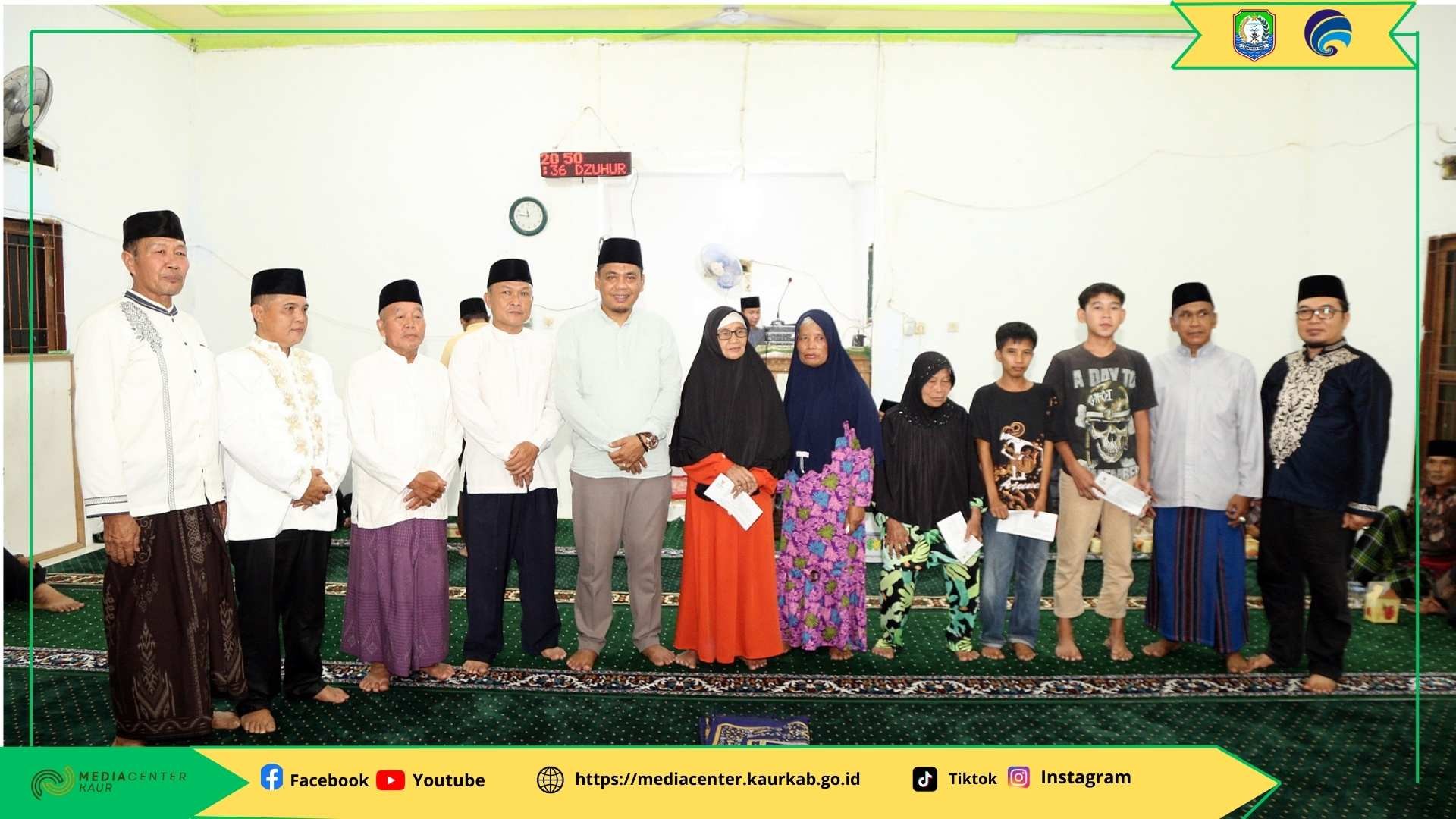 Safari Ramadan di Talang Jawi I, Sekda Kaur Paparkan Capaian Satu Tahun Gusril–Hamid