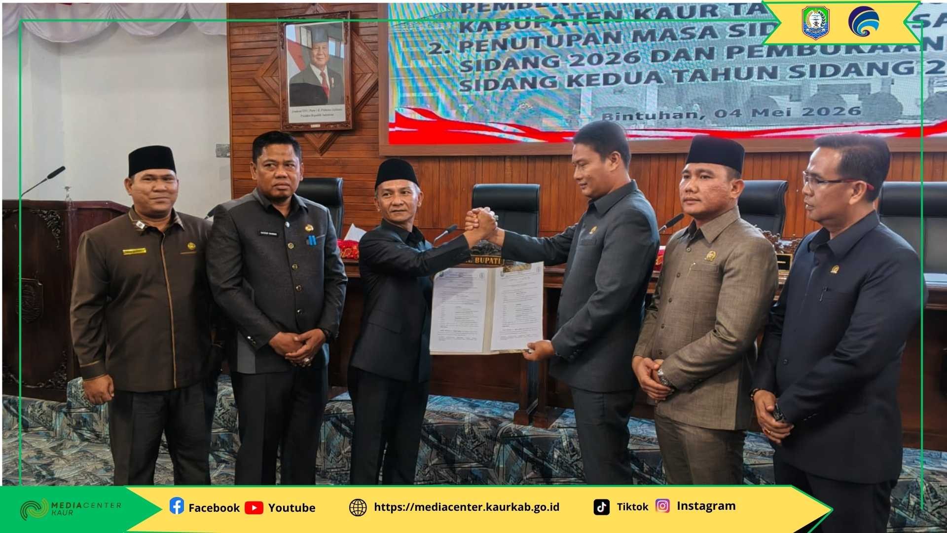 Awal Masa Sidang II, DPRD Kaur Prioritaskan Regulasi untuk Kesejahteraan Warga