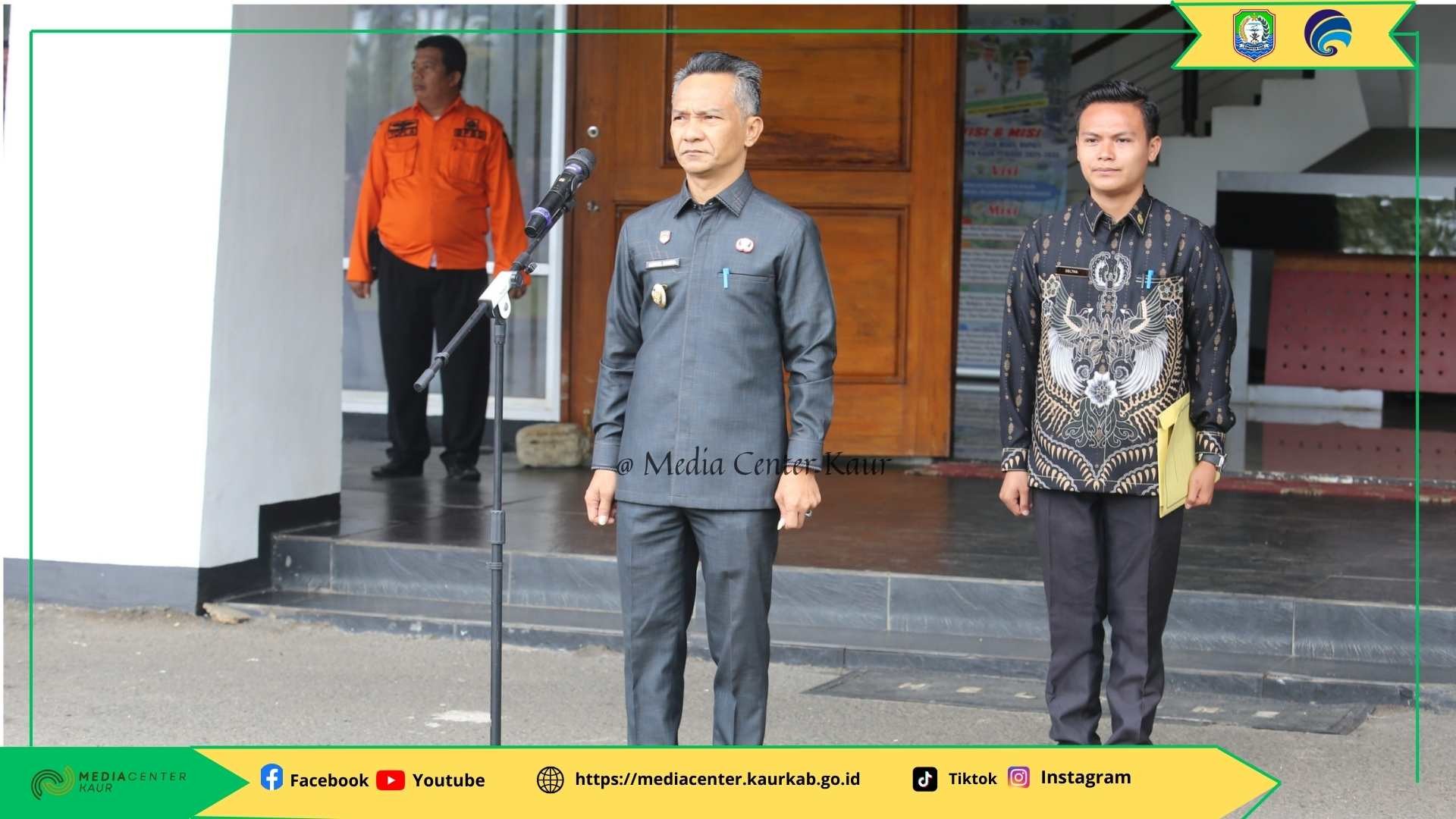 Perkuat Kesiapsiagaan Menghadapi Potensi Bencana, Pemkab Kaur Gelar Apel Siaga 