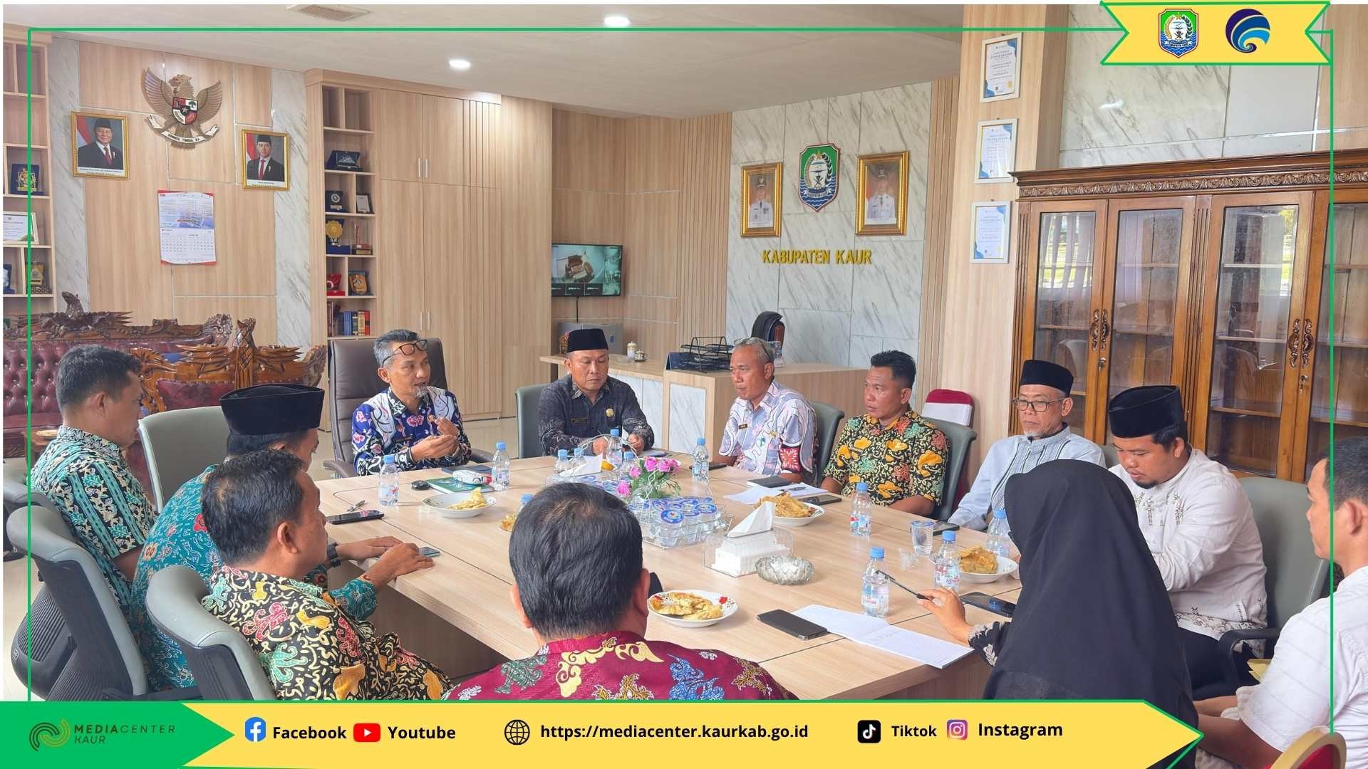 PEMERINTAH DAERAH KABUPATEN KAUR GELAR RAPAT SATGAS PENATAAN & TRANSFORMASI SEKOLAH BERASRAMA
