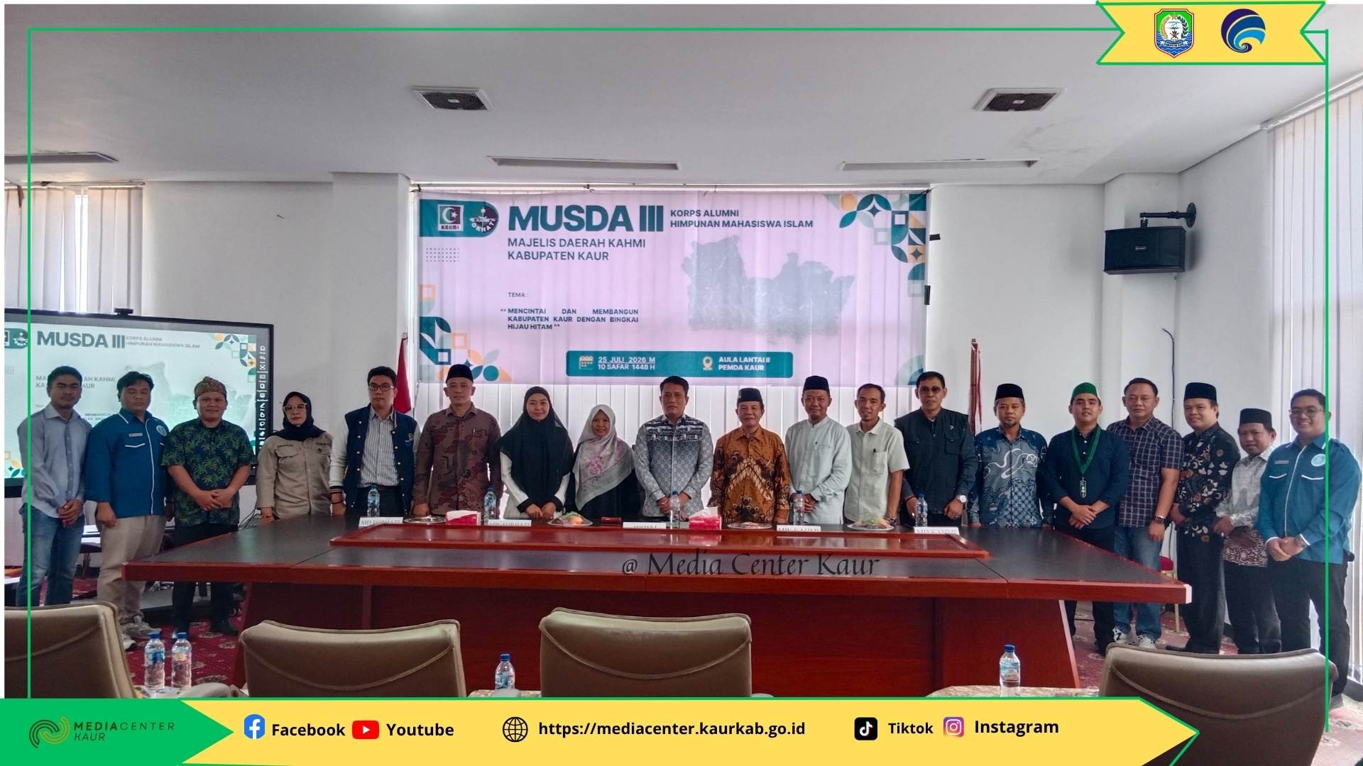 MUSDA III KAHMI Kabupaten Kaur Digelar, Perkuat Sinergi Membangun Daerah dalam Bingkai Hijau Hitam