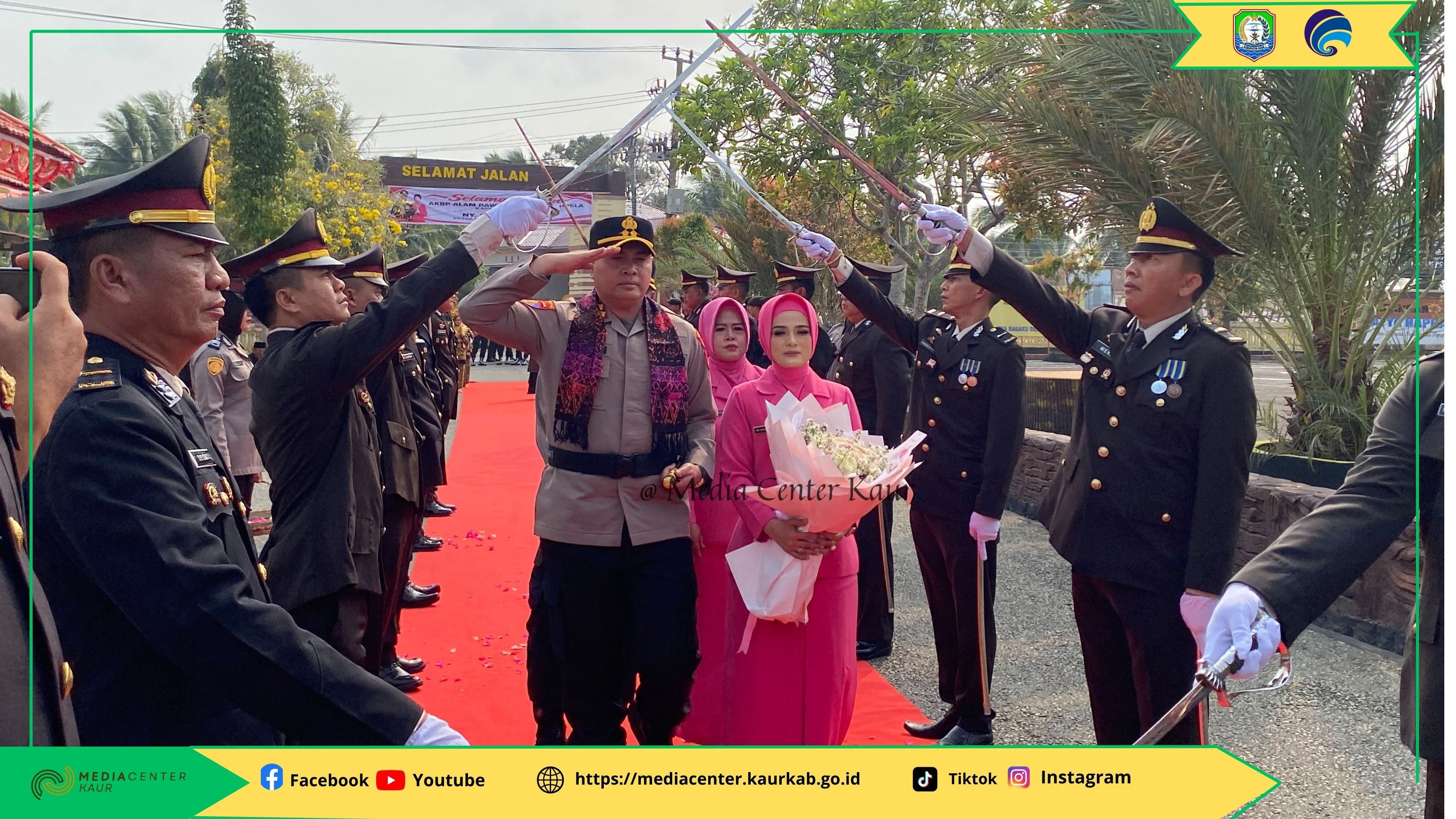 Pisah Sambut Kapolres Kaur, Pemkab Apresiasi AKBP Alam Bawono dan Sambut AKBP Wiwin Syamsul Arifin