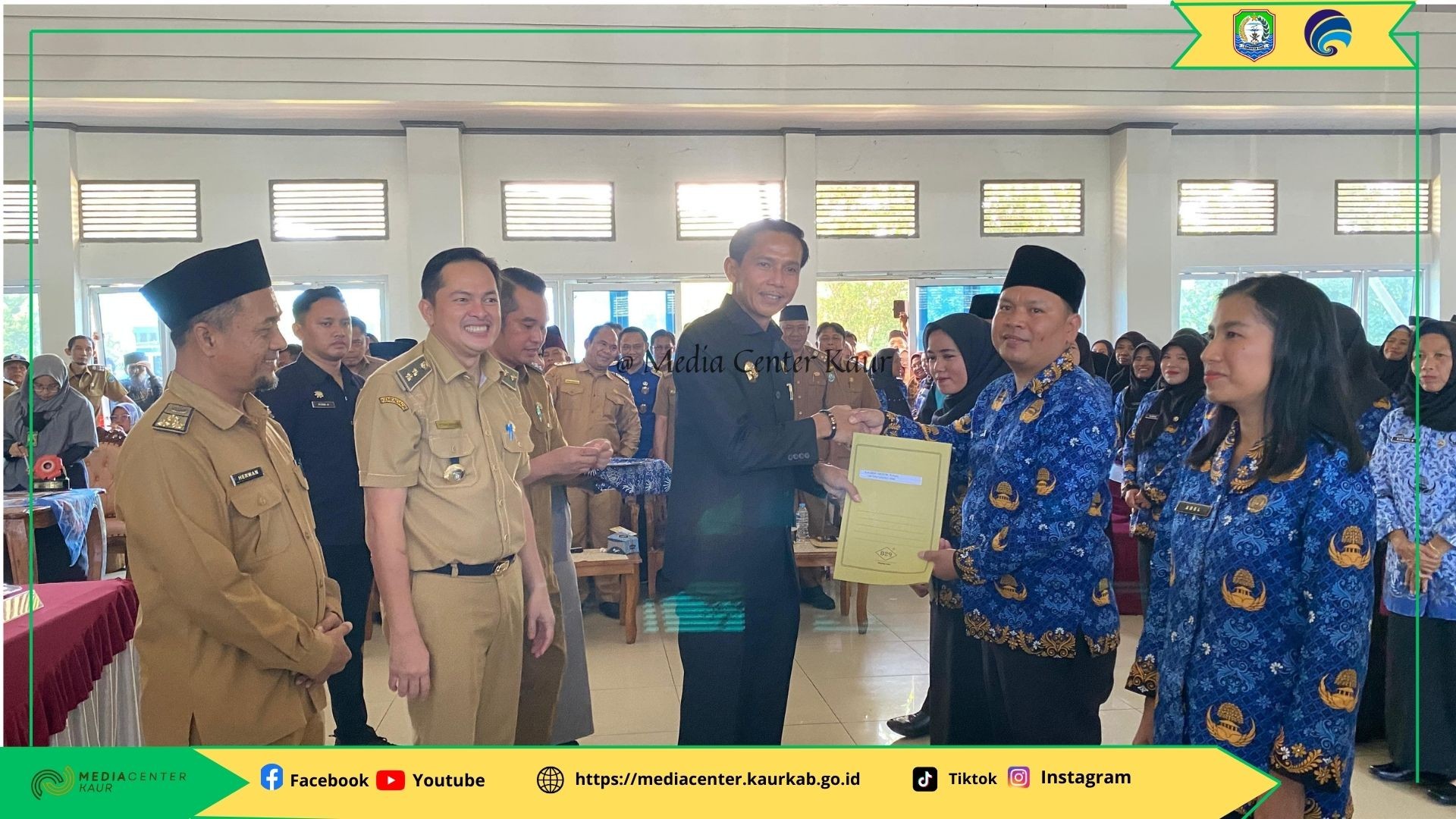 Bupati Kaur Lantik 464 PPPK Formasi 2024, Tekankan Kontribusi Pembangunan Daerah