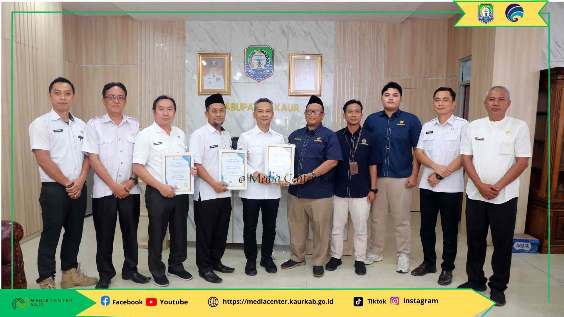 Kabupaten Kaur Terima Penghargaan Penyaluran TKD Tahun 2024
