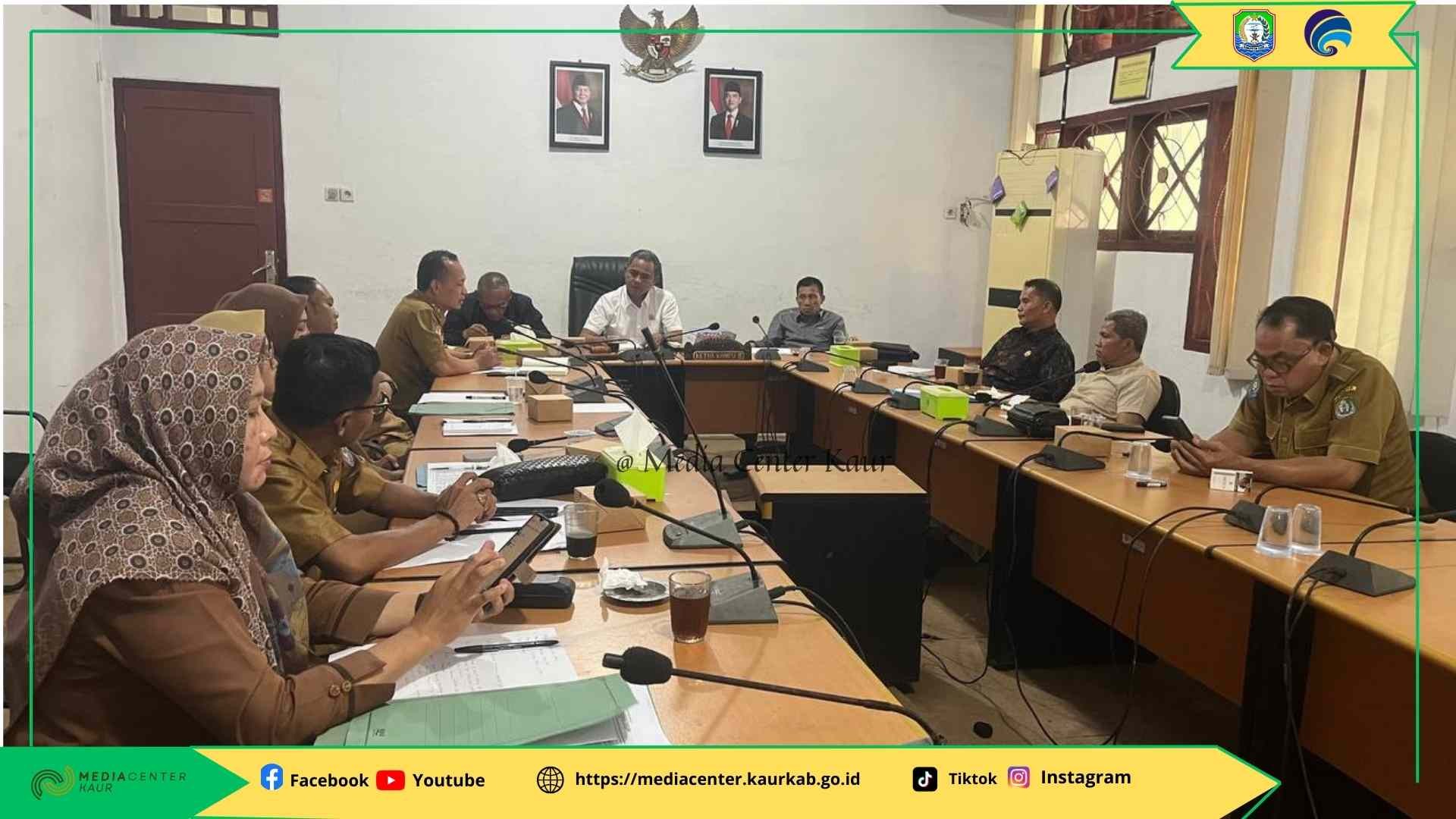 Bahas RKPD 2026, Komisi III DPRD Kaur Gelar Raker Bersama Mitra Kerja 