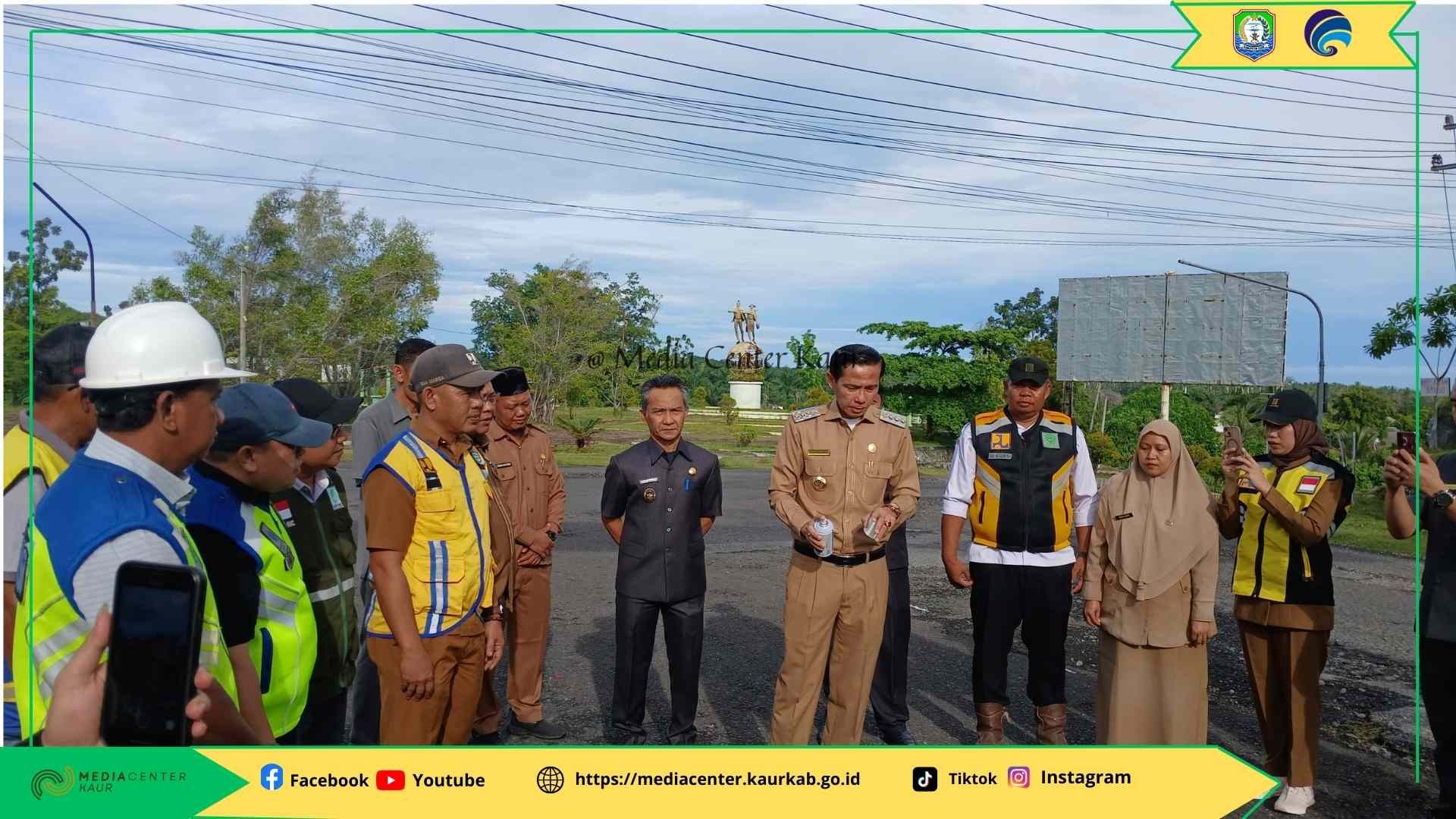 Pemkab Kaur Perbaiki Jalan Padang Kempas-Pondok Pusaka 