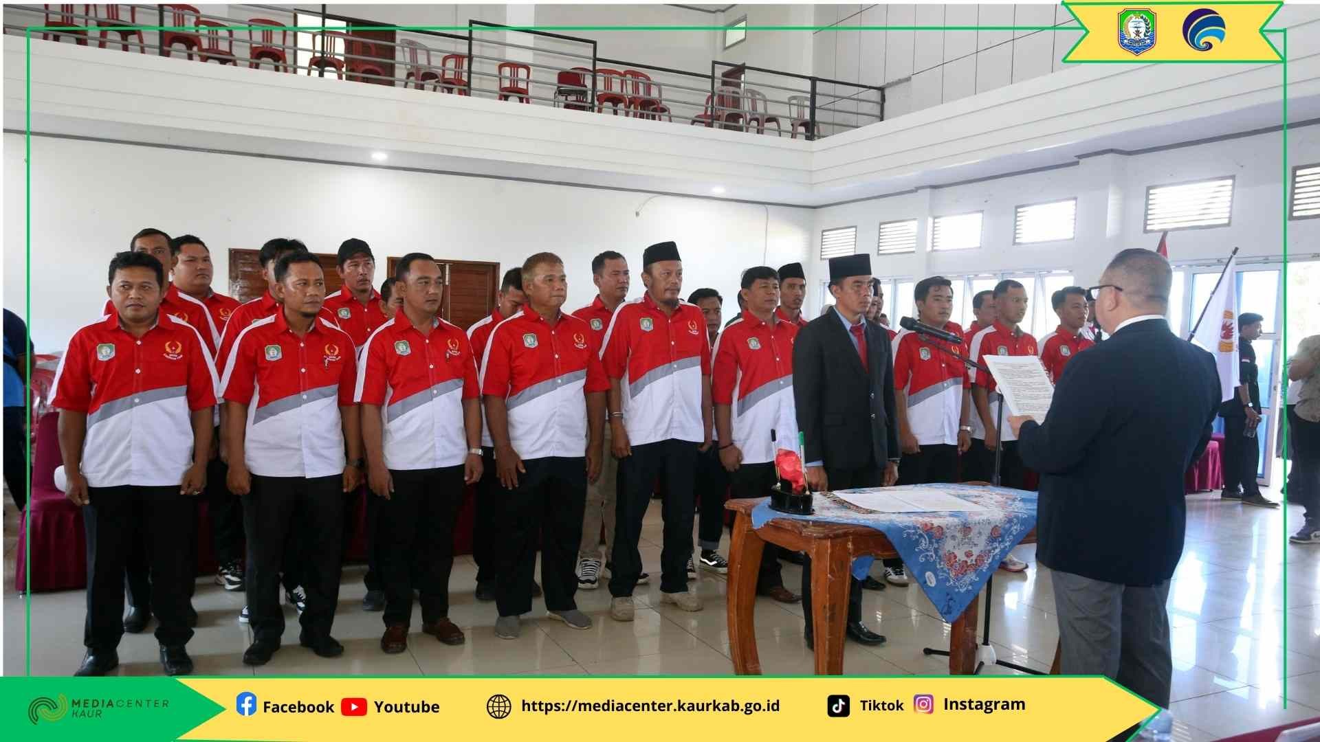 Pengurus KONI Kabupaten Kaur 2025–2029 Resmi Dikukuhkan, Bupati Gusril Tegaskan Siap Bersinergi