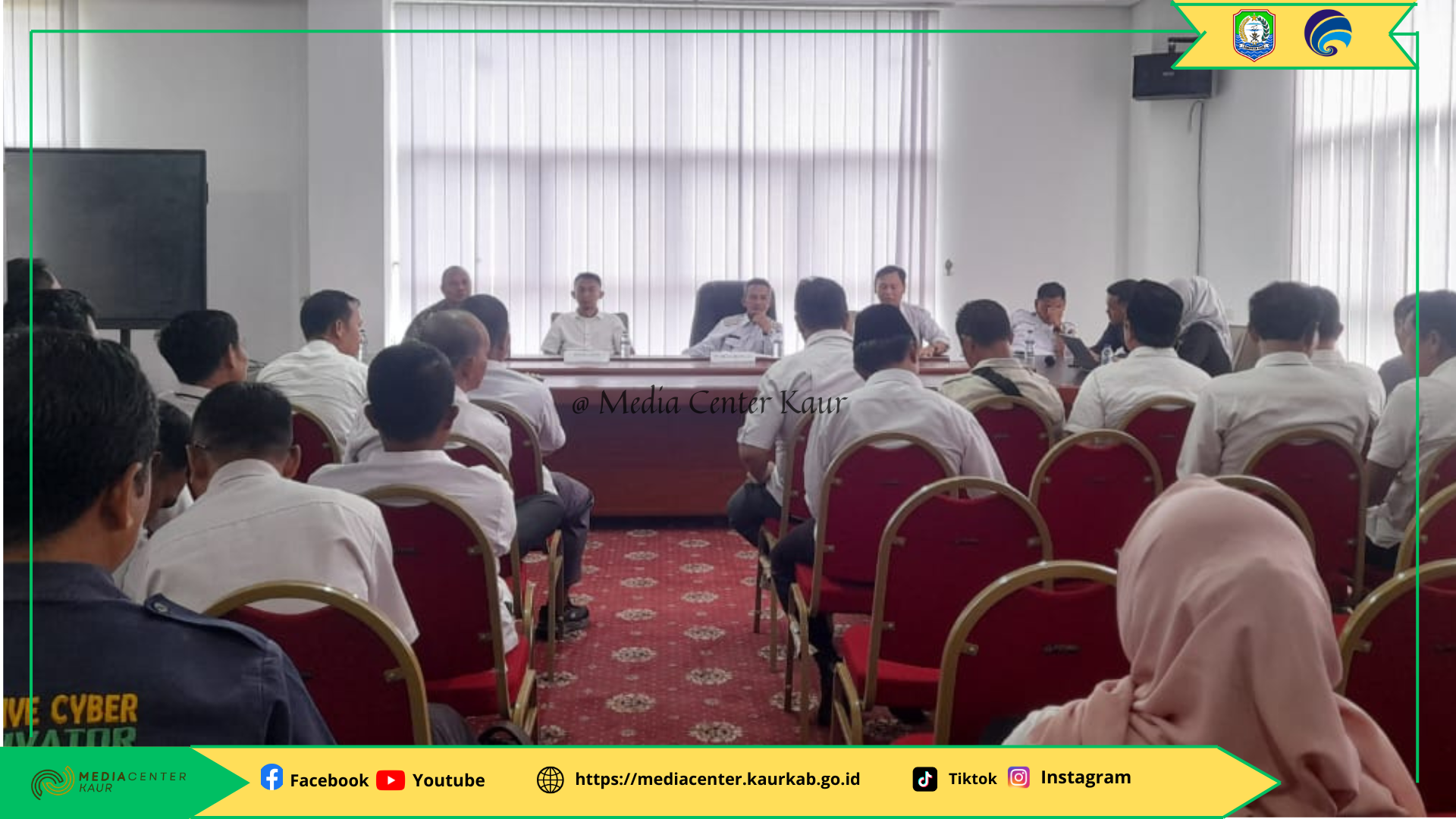 Rapat Penyambutan Menteri Desa di Kabupaten Kaur