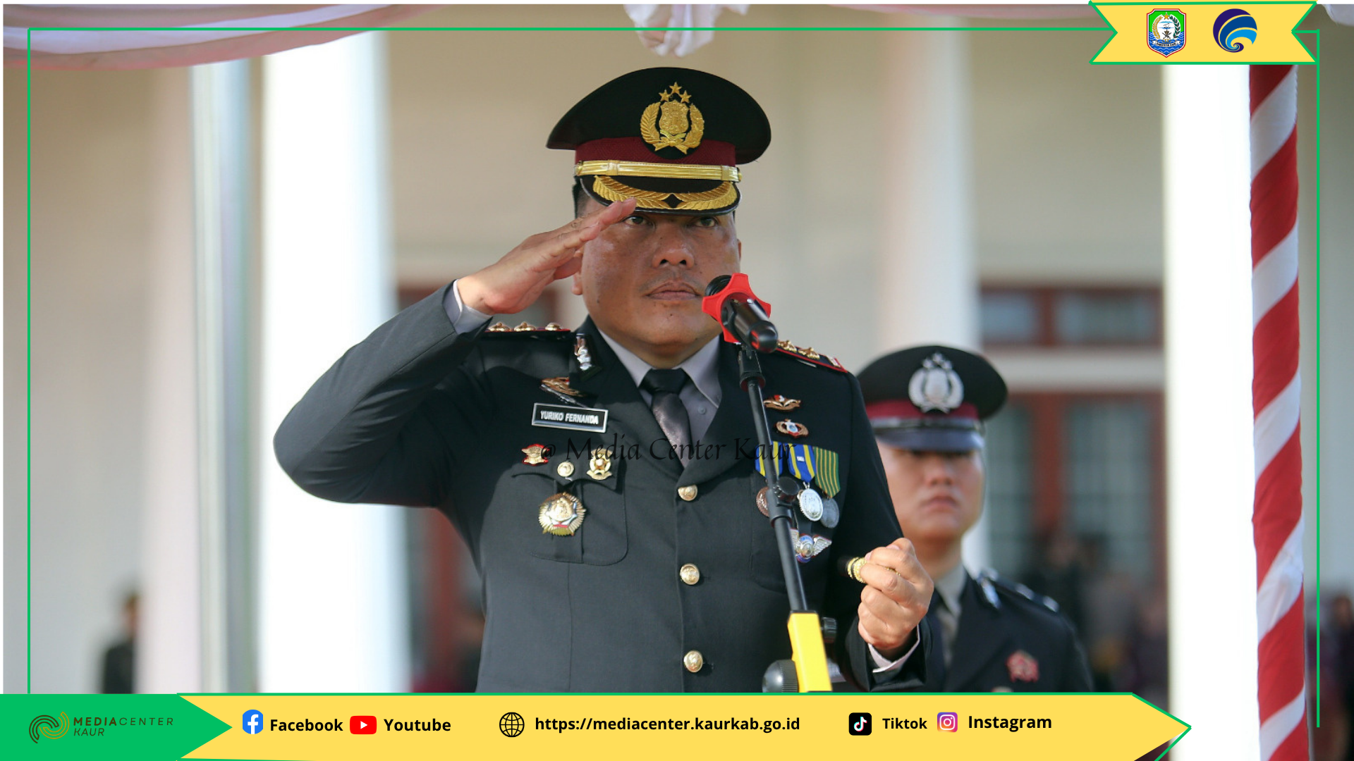 Jadi Irup HUT Bhayangkara Ke-79, Ini Pesan Kapolres Kaur