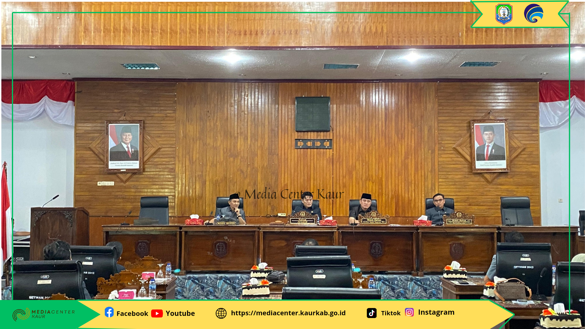 Wakil Bupati Kaur Sampaikan Nota Pertanggungjawaban APBD 2024 di Rapat Paripurna DPRD