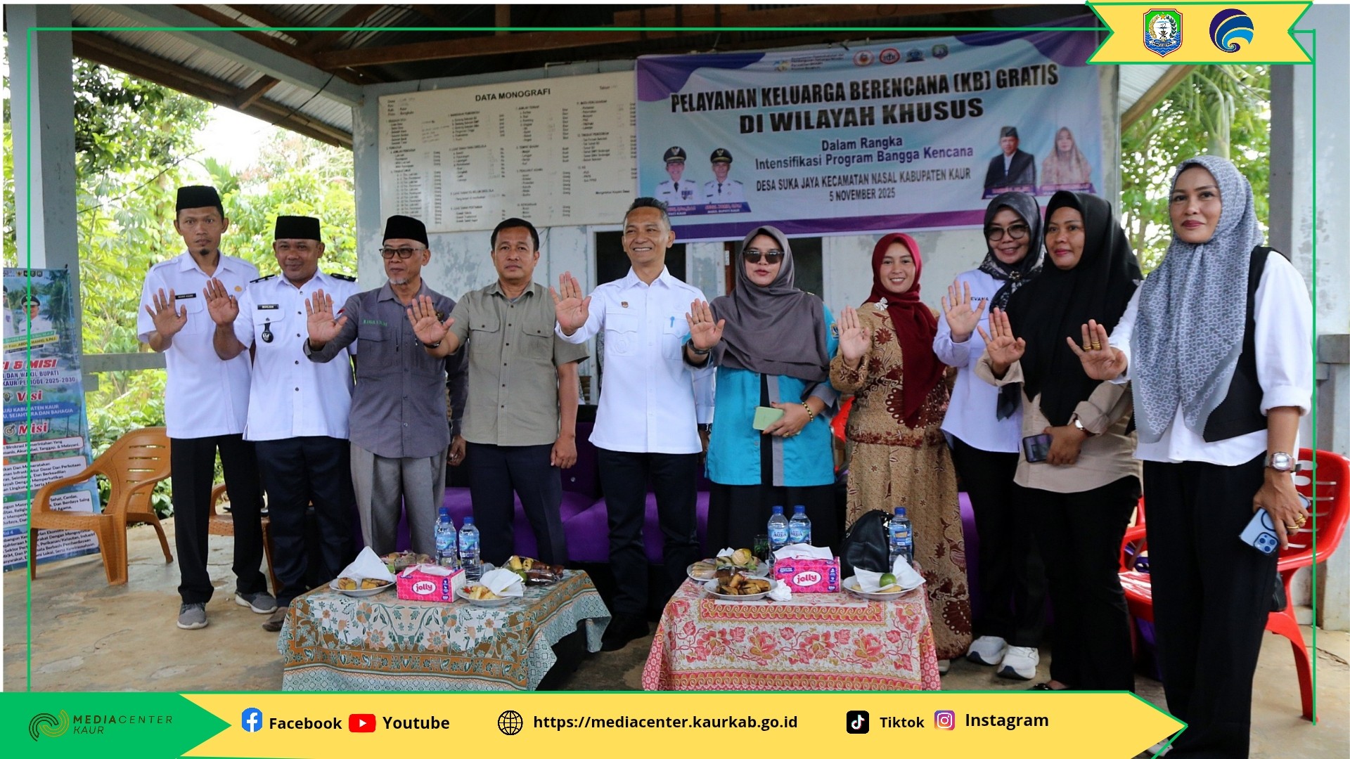 Wujudkan Keluarga Berkualitas, DPPKBP3A Kaur Gelar Sosialisasi KB MKJP dan Pelayanan KB Gratis