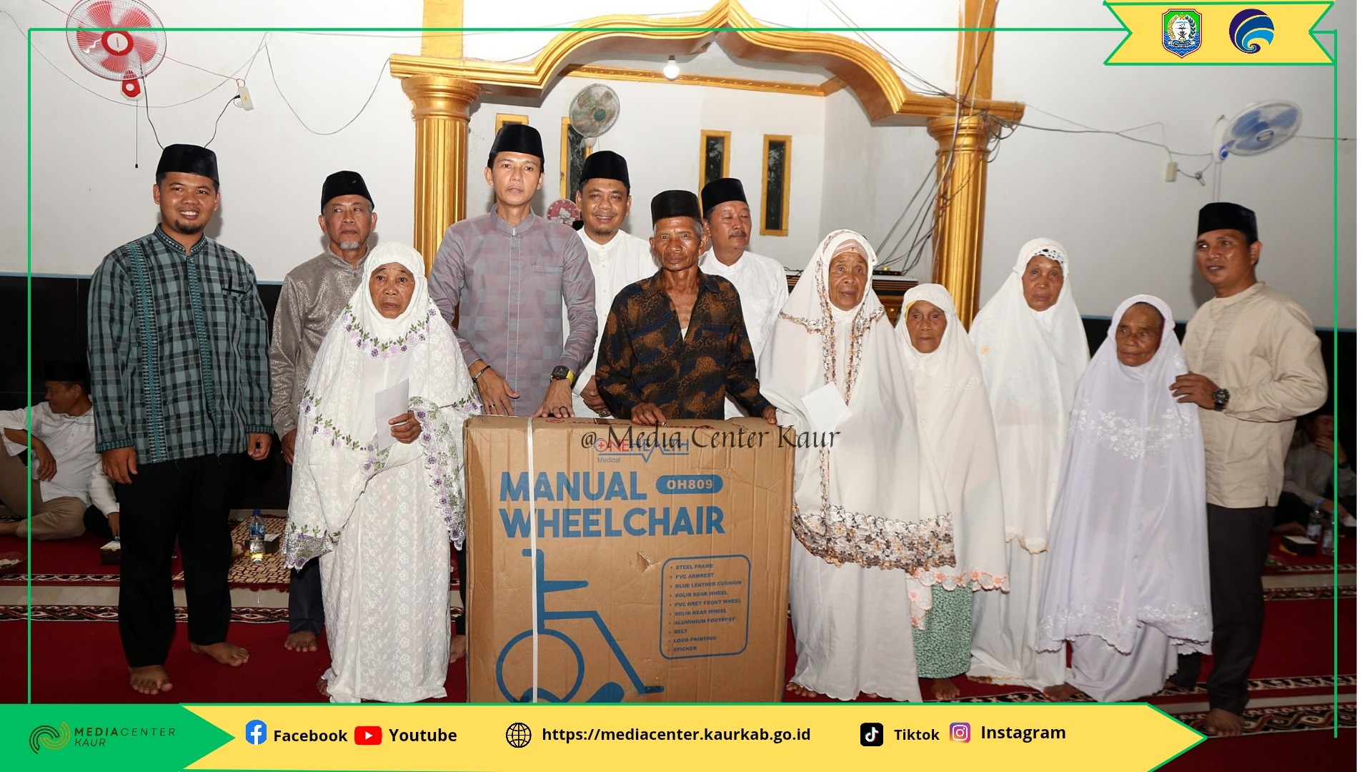 Safari Ramadan 1447 H, Bupati Gusril Pausi Kunjungi Masjid Sholihin di Kecamatan Kinal