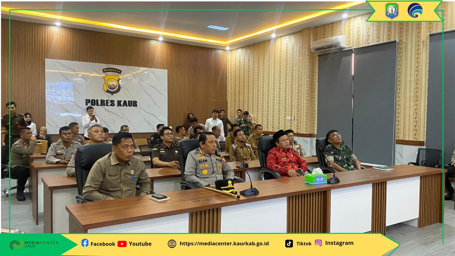 Pemkab Kaur Ikuti Rakor Lintas Sektoral Kesiapan Pelayanan Idul Fitri