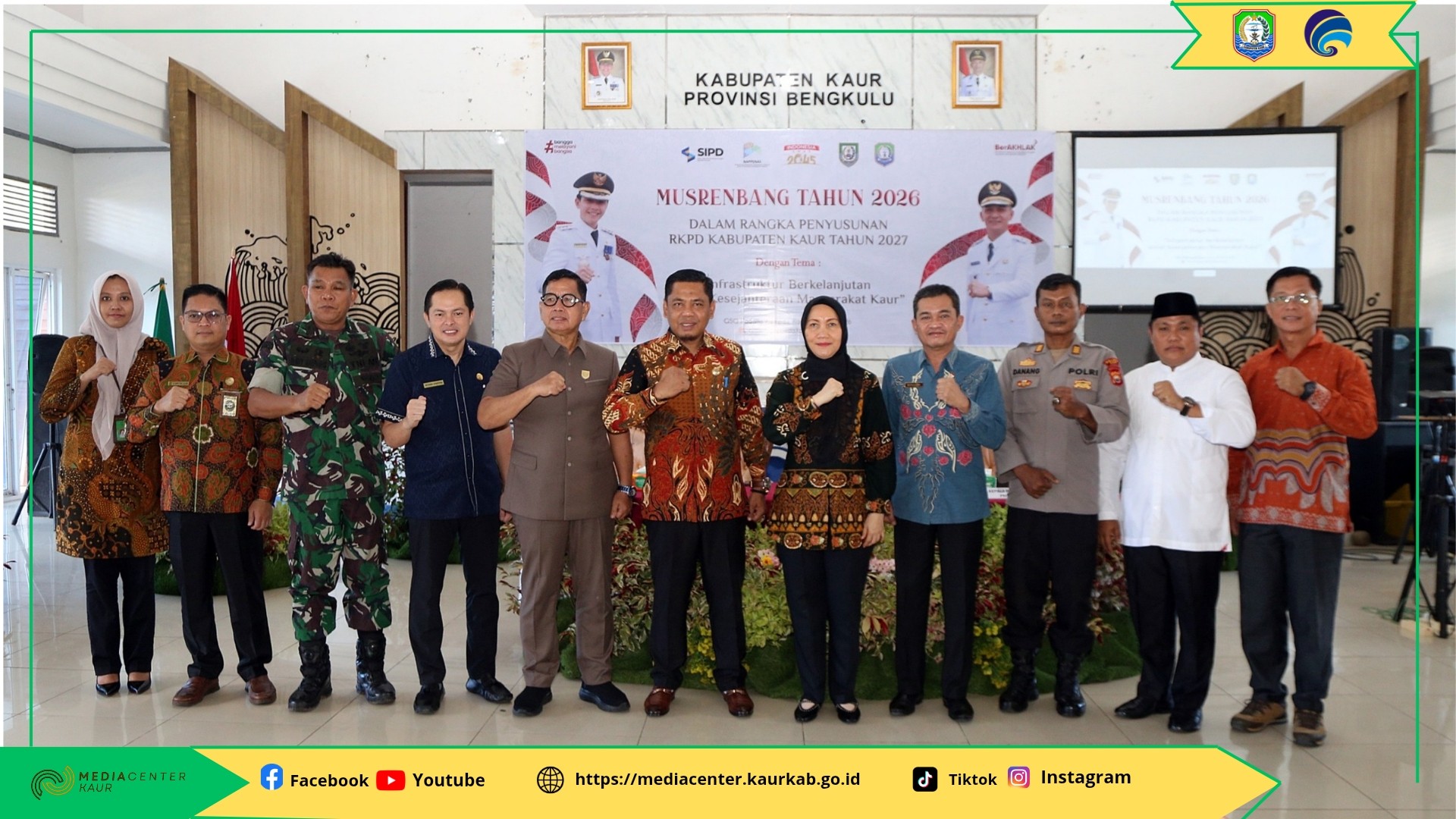 Musrenbang Kaur 2026 Dibuka Sekda, Sinkronkan Program Pembangunan Menuju RKPD 2027