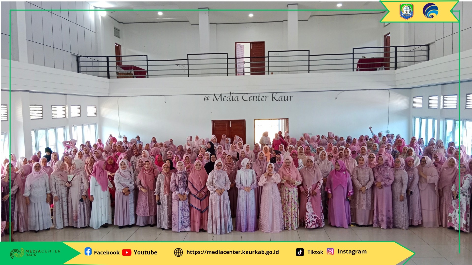 Pererat Silaturahmi dan Perkuat Sinergi Antarorganisasi, TP PKK, DWP, dan GOW Gelar Halal Bihalal
