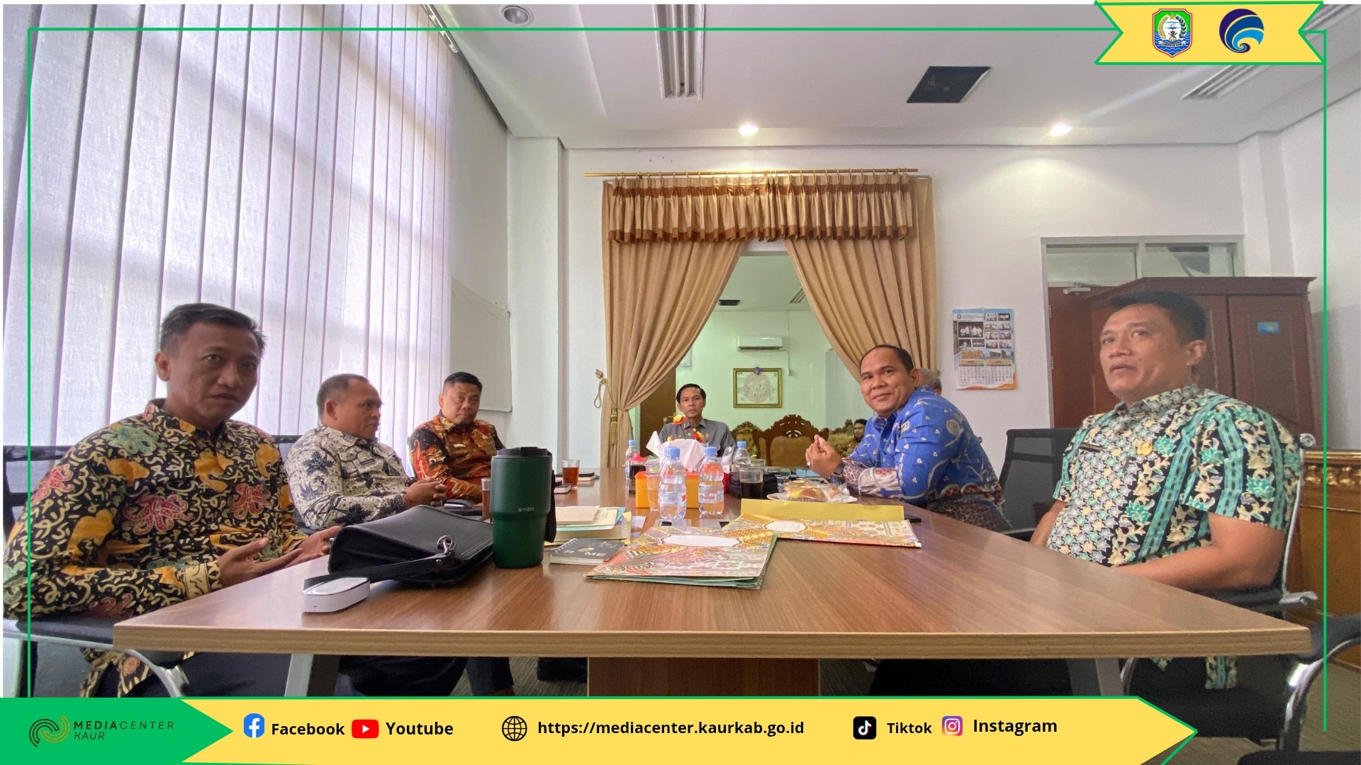 Bupati Kaur Ikuti Zoom Entry Pemeriksaan LKPD 2025 ; Perkuat Komitmen Transparansi Keuangan Daerah