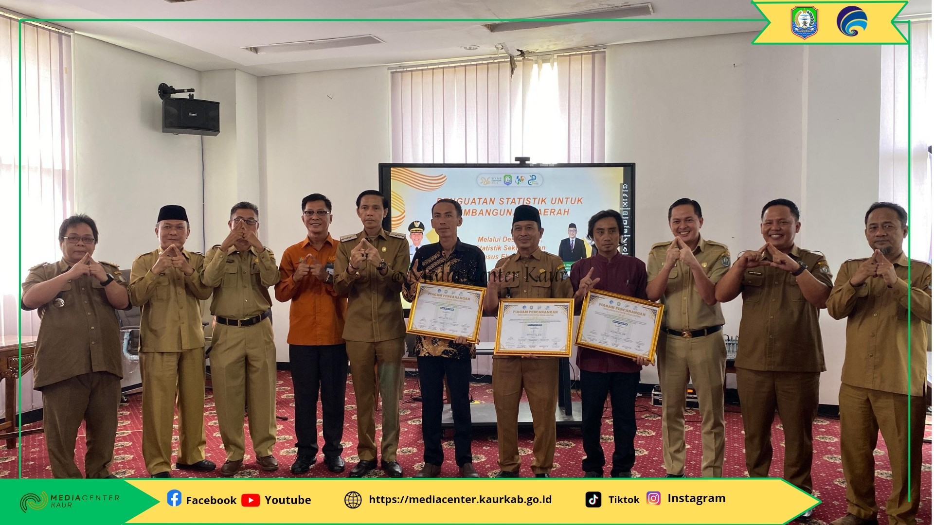 Bupati Kaur Canangkan Program Desa Cantik, Perkuat Tata Kelola Data Berbasis Statistik