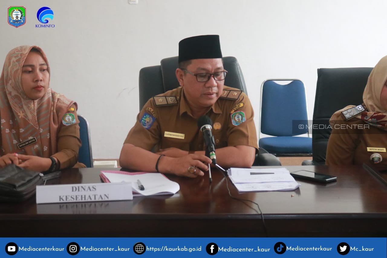 Dinas Kesehatan Kabupaten Kaur Adakan Seminar Online Untuk Mencapai Zero Stunting Tahun 2024