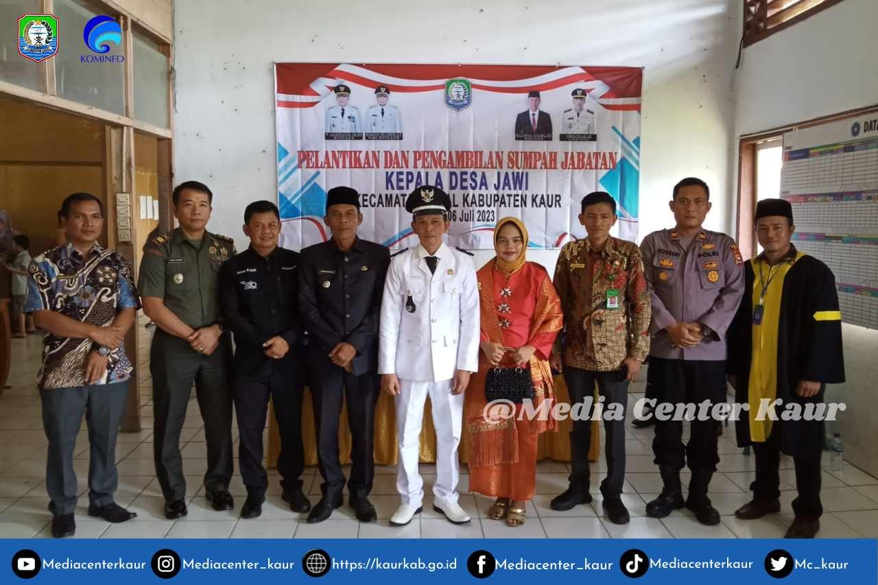 Sengketa Berakhir, Yendra Haito Dilantik Jadi Kepala Desa Jawi