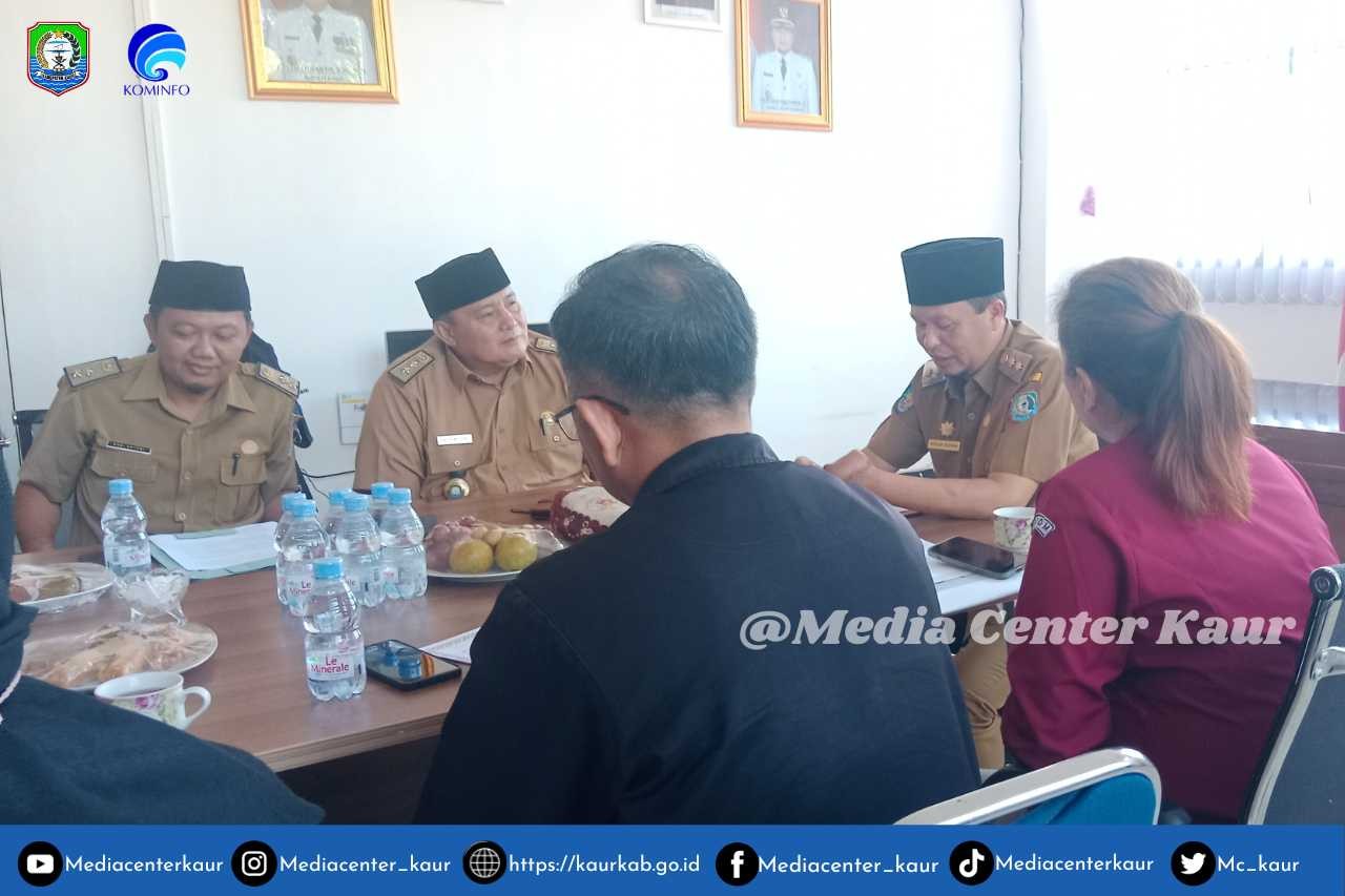 Audiensi Kolaborasi Riset Pengembangan Ekonomi Kabupaten Kaur bersama Tim BRSDM KP