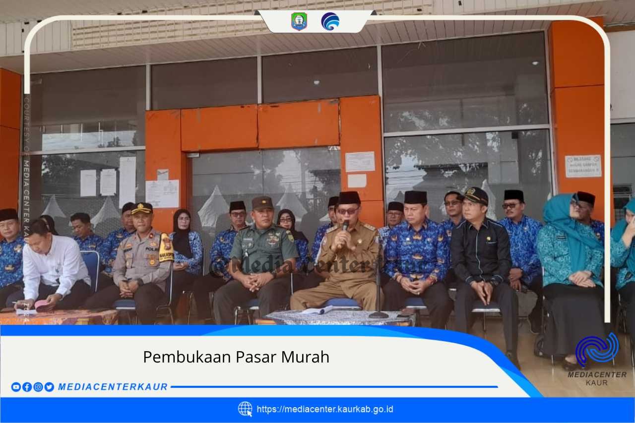 Pemda Kaur Adakan Pasar Murah Tahun 2024