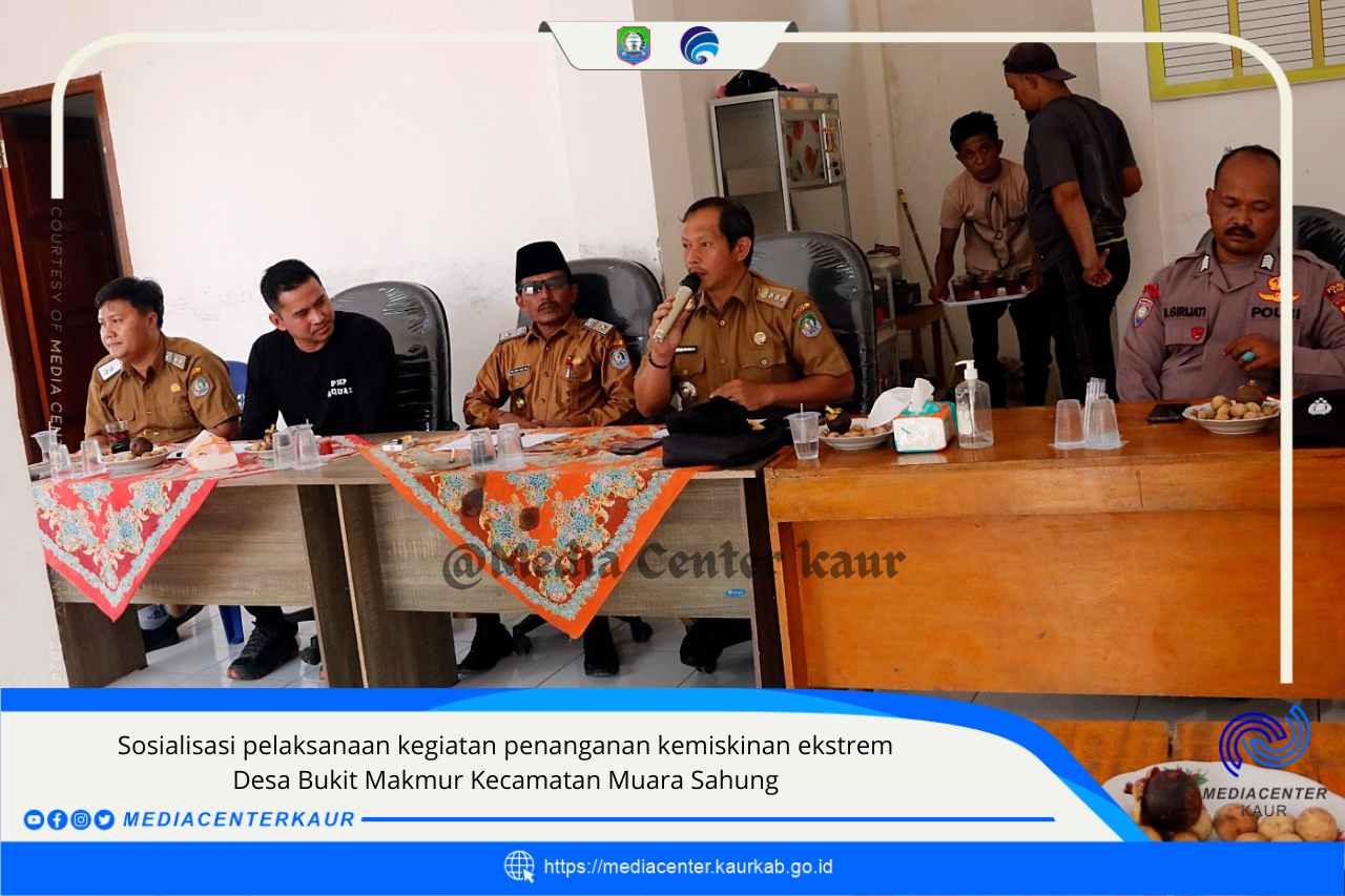 59 KPM Desa Bukit Makmur Terima Bantuan SR Air Bersih dan Sanitasi